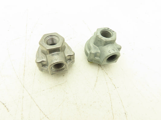 Deltrol 10135-70 EV125A2 Pneumatic Quick Dump Exhaust Valve 1/4NPT Port Lot of 2