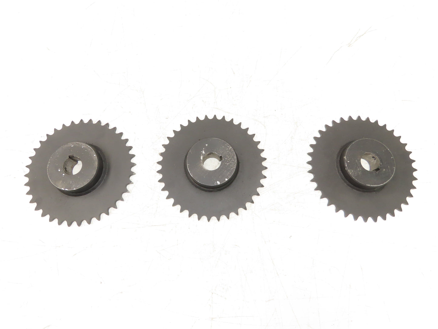 Martin 60B36H Sprocket #60 Roller Chain 36-Tooth 1-7/16" Bore Lot of 3