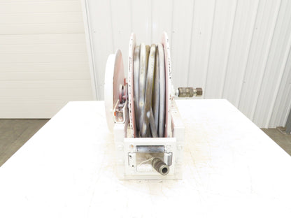 Hannay Reels 716-19-20-10.5J SR Retractable Industrial Air Hose Reel 1/2" X 39'