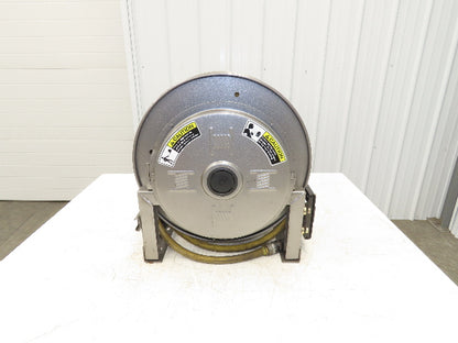 Hannay Reels 716-19-20-10.5J SR Retractable Industrial Air Hose Reel 1/2" X 41'