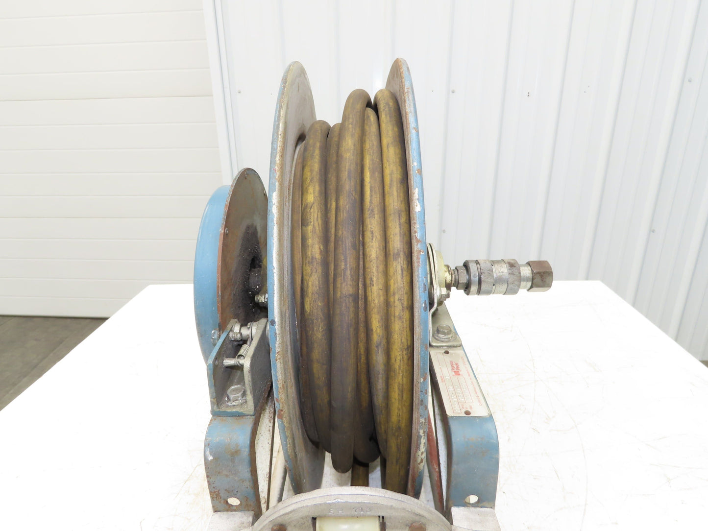 Hannay Reels 716-19-20C SR Retractable Industrial Air Hose Reel 1/2" X 38'