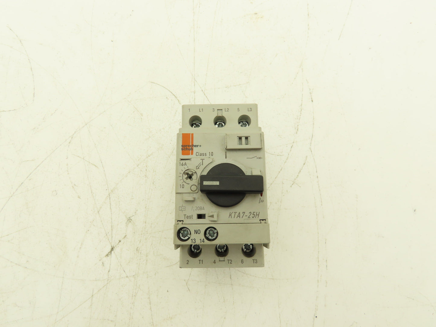 Sprecher+Schuh KTA7-25H Circuit Breaker MSP 10-16A + 1NO Contact KT7PE1-10