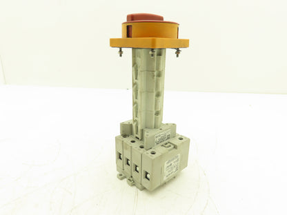 Sprecher+Schuh LA7-63-1753 Motor Disconnect Switch Through Door 25Hp 600v 3ph