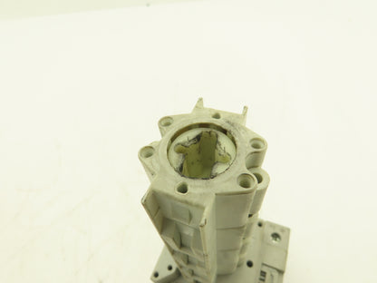 Sprecher+Schuh LA7-63-1753 Motor Disconnect Switch Through Door 25Hp 600v 3ph