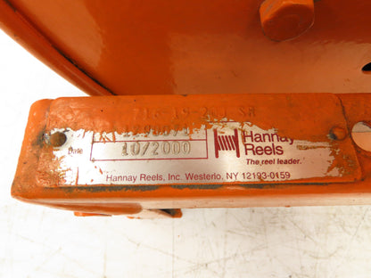 Hannay Reels 716-19-20J SR Retractable Industrial Air Hose Reel 1/2" X 41'