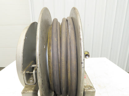 Hannay Reels 716-19-20-10.5J SR Retractable Industrial Air Hose Reel 1/2" X 49'