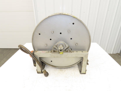 Hannay Reels 716-19-20-10.5J SR Retractable Industrial Air Hose Reel 1/2" X 49'