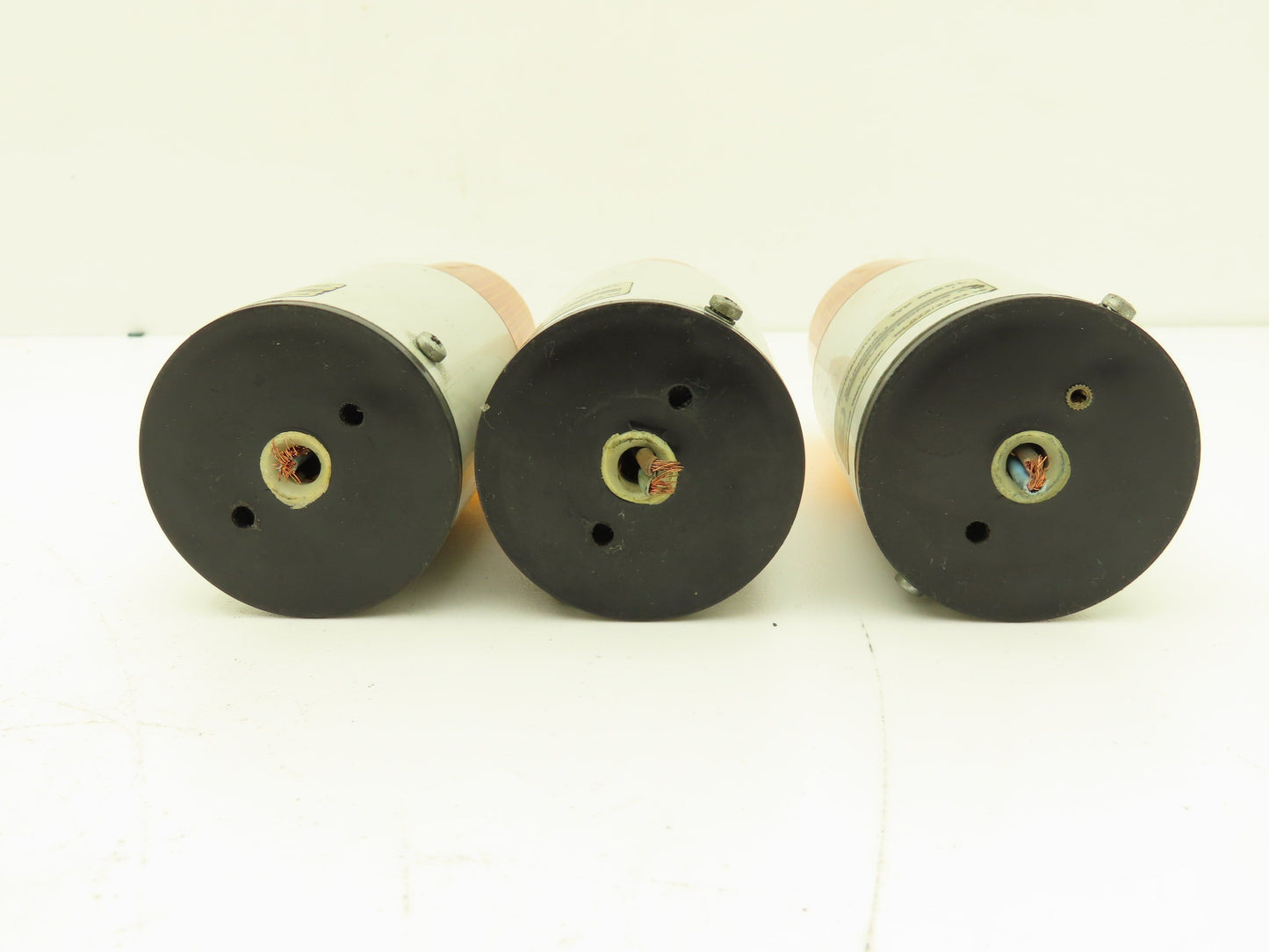 Wunderli Electronics MBKL Orange Signal Light Lot of 3