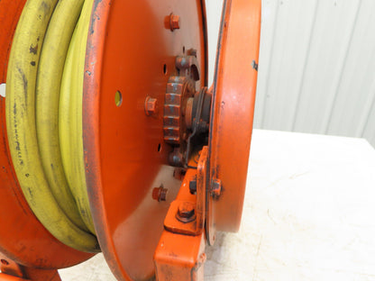 Hannay Reels 716-19-20-10.5J SR Retractable Industrial Air Hose Reel 1/2" X 38'