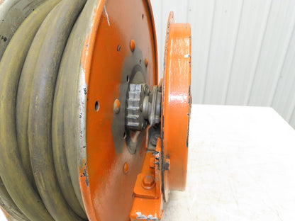 Hannay Reels 716-19-20J SR Retractable Industrial Air Hose Reel 1/2" X 68'