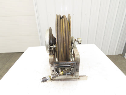 Hannay Reels 716-19-20C SR Retractable Industrial Air Hose Reel 1/2" X 52'