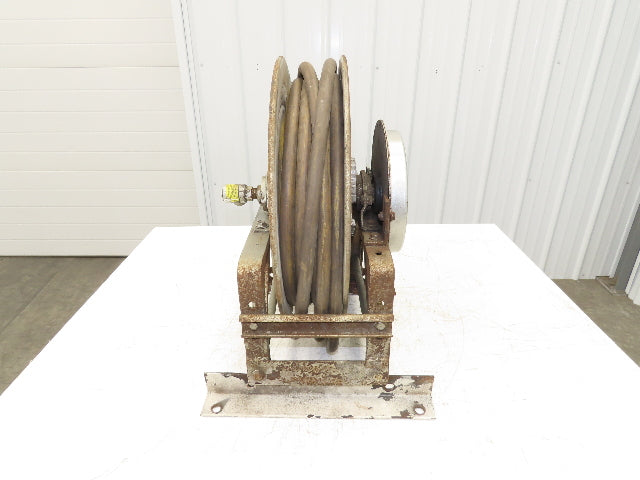 Hannay Reels 716-19-20C SR Retractable Industrial Air Hose Reel 1/2" X 52'