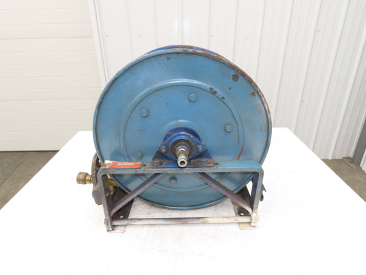 Hannay Reels 716-19-20C SR Retractable Industrial Air Hose Reel 1/2" X 39' Bent