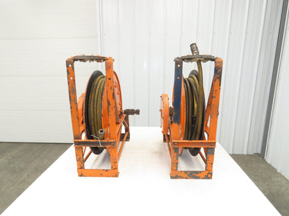 Hannay Reels 716-23-24C VR Retractable Industrial Air Hose Reel 1/2" Lot Of 2