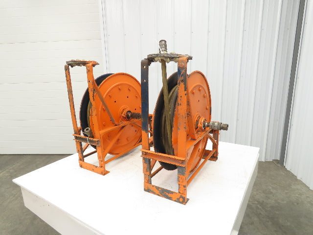 Hannay Reels 716-23-24C VR Retractable Industrial Air Hose Reel 1/2" Lot Of 2