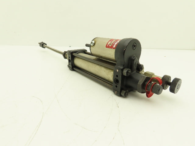 Schrader Bellows B181-1111-100 Pneumatic Hydro-Check 1-3/8" Bore 100mm Stroke