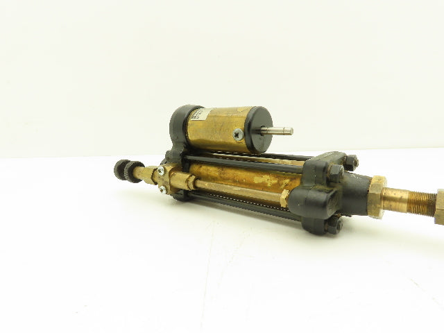 Parker B181-1111-75 Pneumatic Cylinder Hydro-Check 1-3/8" Bore 75mm Stroke