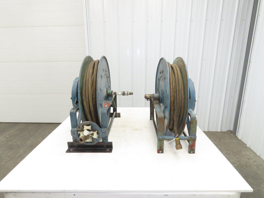 Hannay Reels 716-23-24 C Retractable Industrial Air Hose Reel 1/2" Lot Of 2