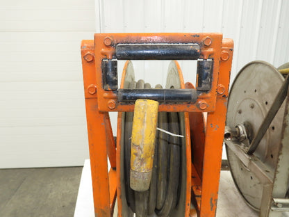 Hannay Reels 818-25-26B TR Retractable Industrial Water Hose Reel 3/4" Lot Of 2