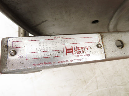 Hannay Reels 818-25-26B TR Retractable Industrial Water Hose Reel 3/4" Lot Of 2