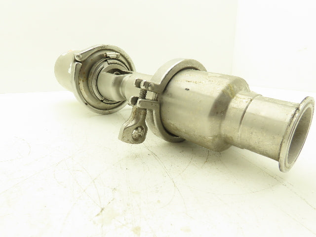 Stainless Products 3-way Sanitary Diverter valve Pneumatic Air Actuated