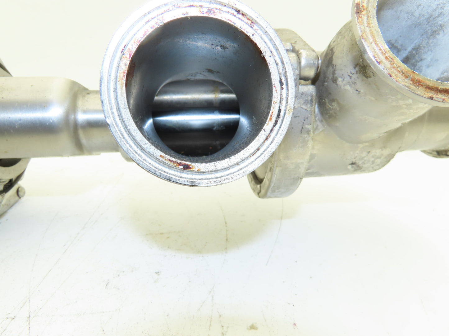 Stainless Products 3-way Sanitary Diverter valve Pneumatic Air Actuated