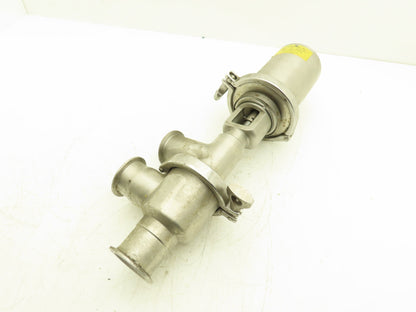 Stainless Products 3-way Sanitary Diverter valve Pneumatic Air Actuated