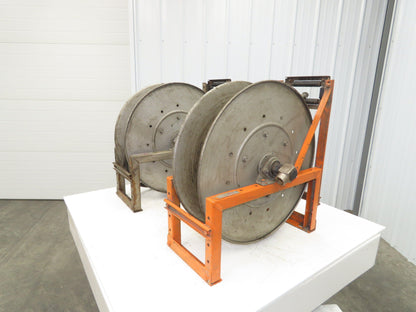 Hannay Reels 818-25-26B TR Retractable Industrial Water Hose Reel 1/2" Lot Of 2