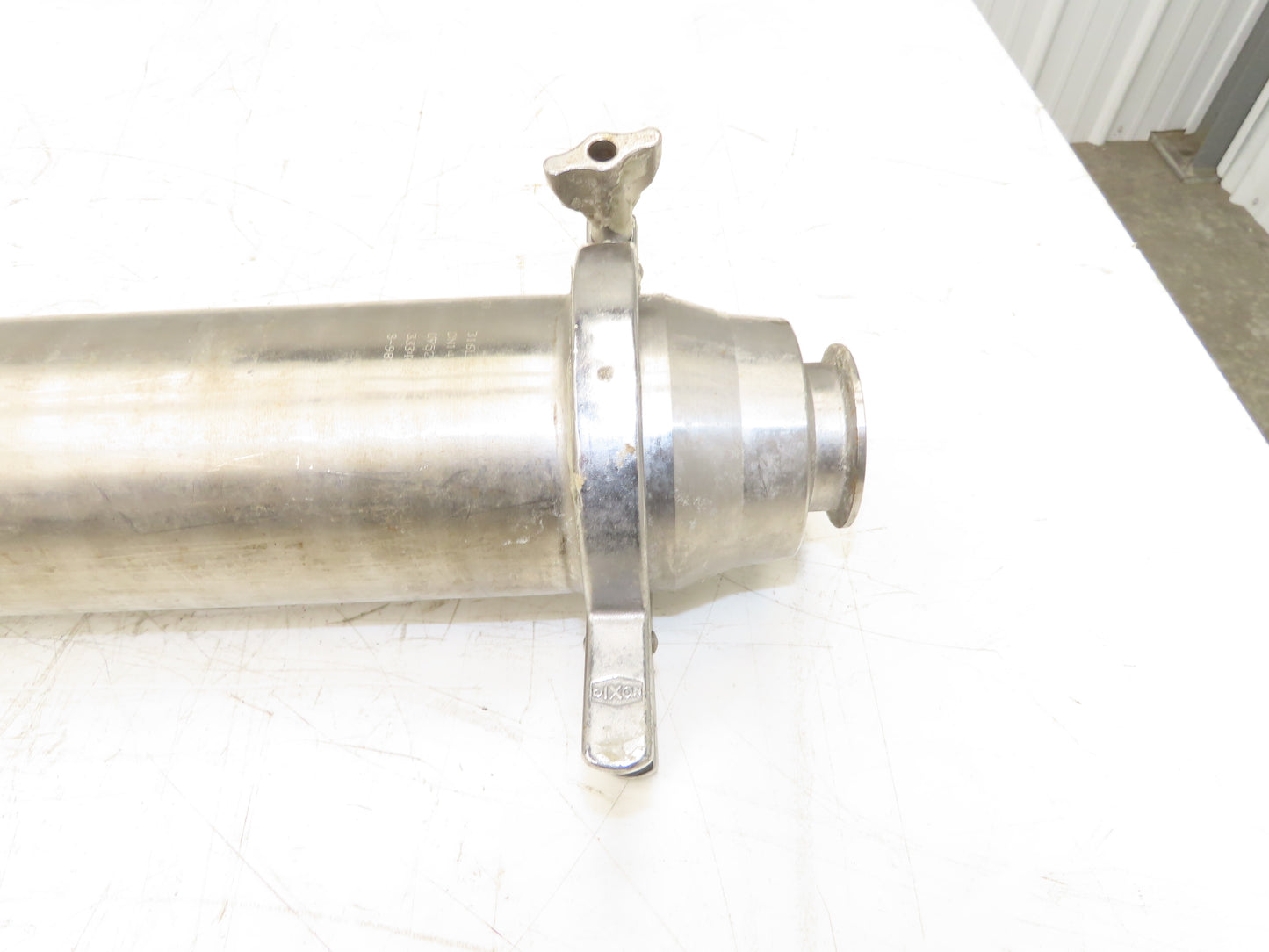 Dixon 333460 Long In-line Filter / Strainer 3" Tri-Clamp