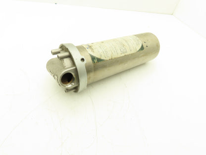 Aqua-Pure SST-1HA Whole House Stainless Steel Sediment Filter Housing 3/4" NPT
