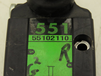 Asco 55102110 2-Position Lever Valve 5/2 In-Line