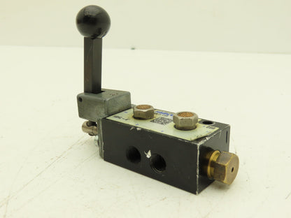 Fabco-Air 18HL-4 4-Way Hand Lever Actuated Pneumatic Directional Control Valve