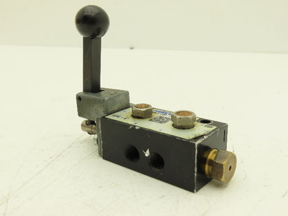 Fabco-Air 18HL-4 4-Way Hand Lever Actuated Pneumatic Directional Control Valve