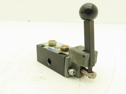 Fabco-Air 18HL-4 4-Way Hand Lever Actuated Pneumatic Directional Control Valve