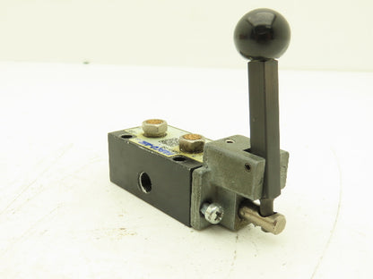 Fabco-Air 18HL-4 4-Way Hand Lever Actuated Pneumatic Directional Control Valve