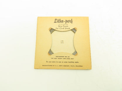 HS Boyd 2,842,202 Litho-Perf 20' Roll 8 Tooth Card Side Series Rules Lot of 3