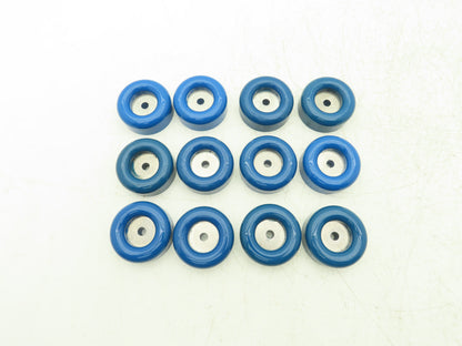 Industrial Rubber Machine Table Feet 2.5" X 1" Lot of 12