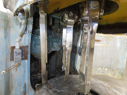 Industrial Mixer 75 Gallon Dual Impeller Master 5 Hp 220V 3Ph Gearbox Drive