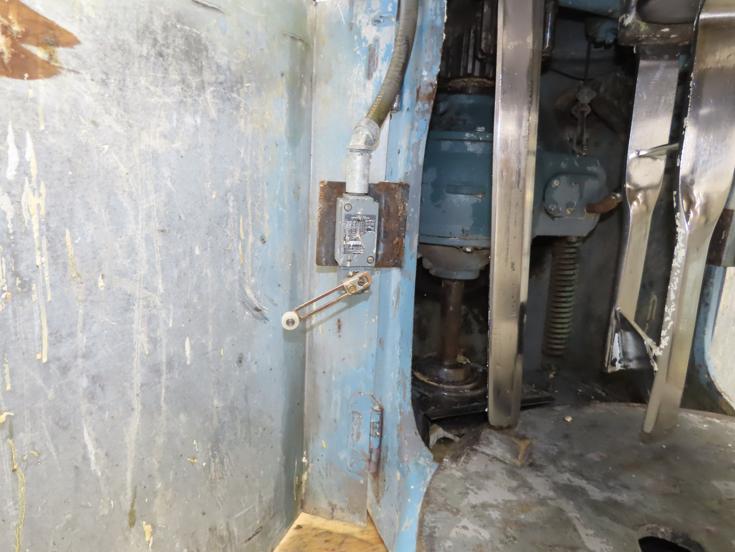 Industrial Mixer 75 Gallon Dual Impeller Master 5 Hp 220V 3Ph Gearbox Drive