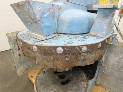 Industrial Mixer 75 Gallon Dual Impeller Master 5 Hp 220V 3Ph Gearbox Drive