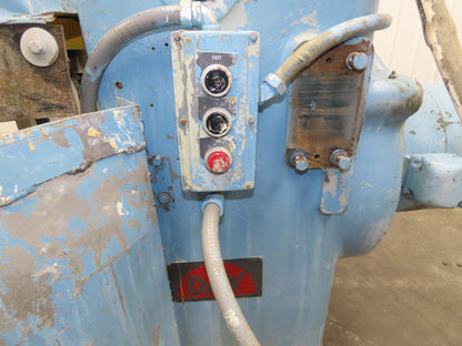 Industrial Mixer 75 Gallon Dual Impeller Master 5 Hp 220V 3Ph Gearbox Drive