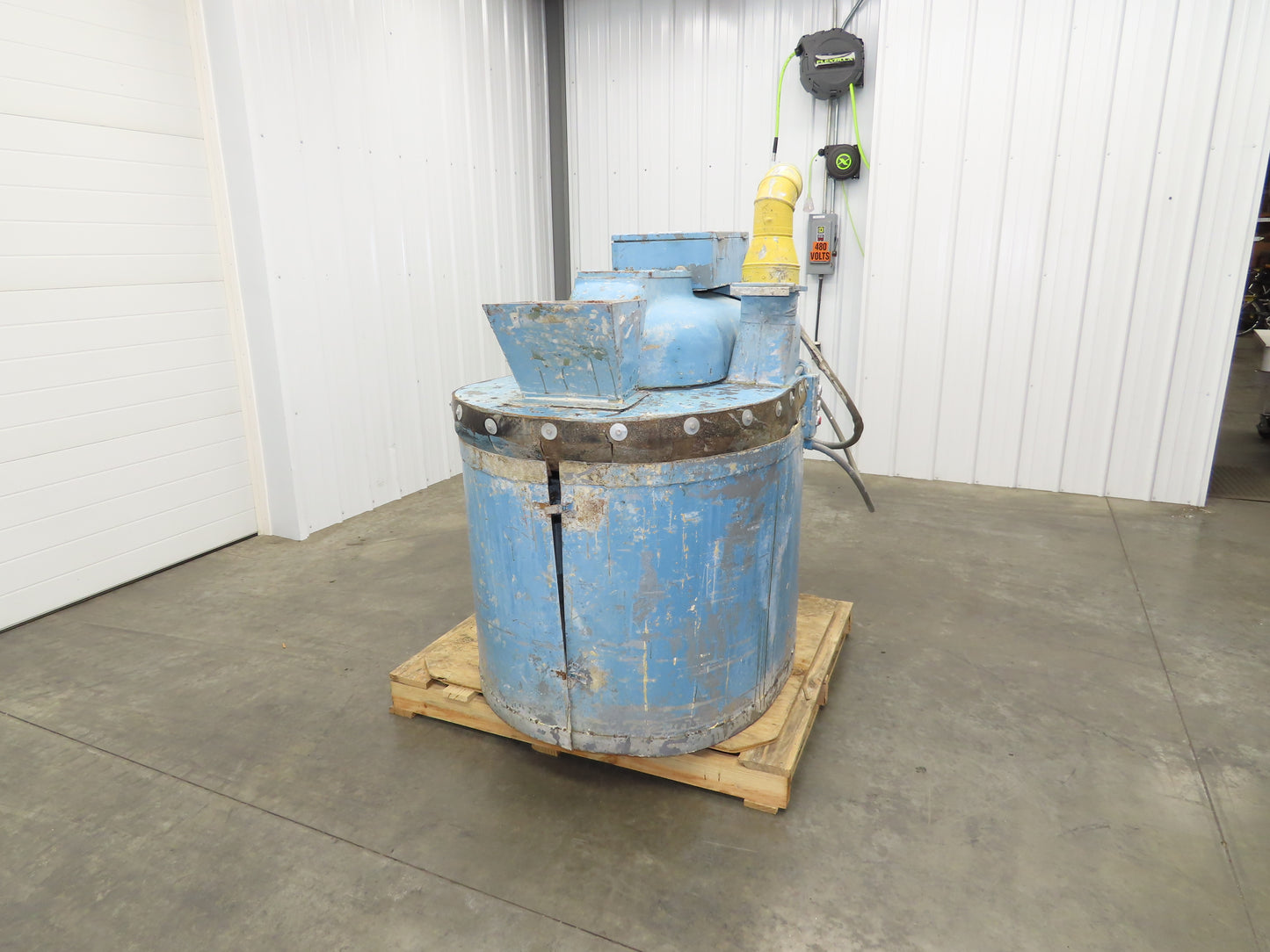 Industrial Mixer 75 Gallon Dual Impeller Master 5 Hp 220V 3Ph Gearbox Drive