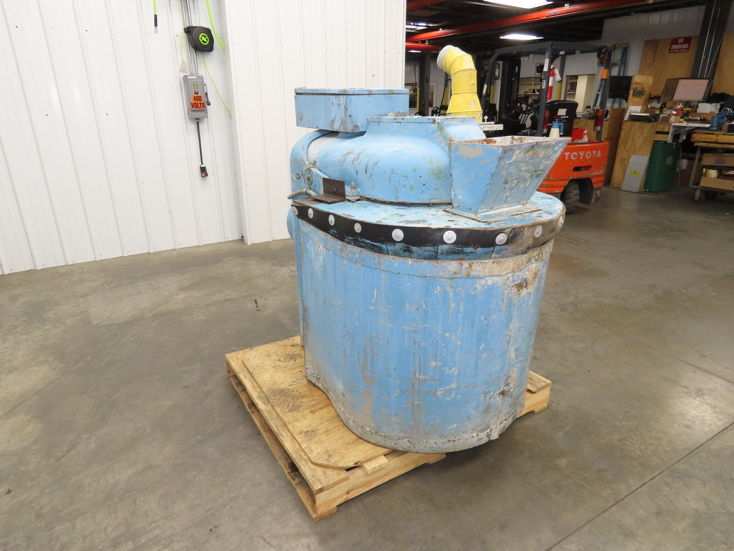 Industrial Mixer 75 Gallon Dual Impeller Master 5 Hp 220V 3Ph Gearbox Drive