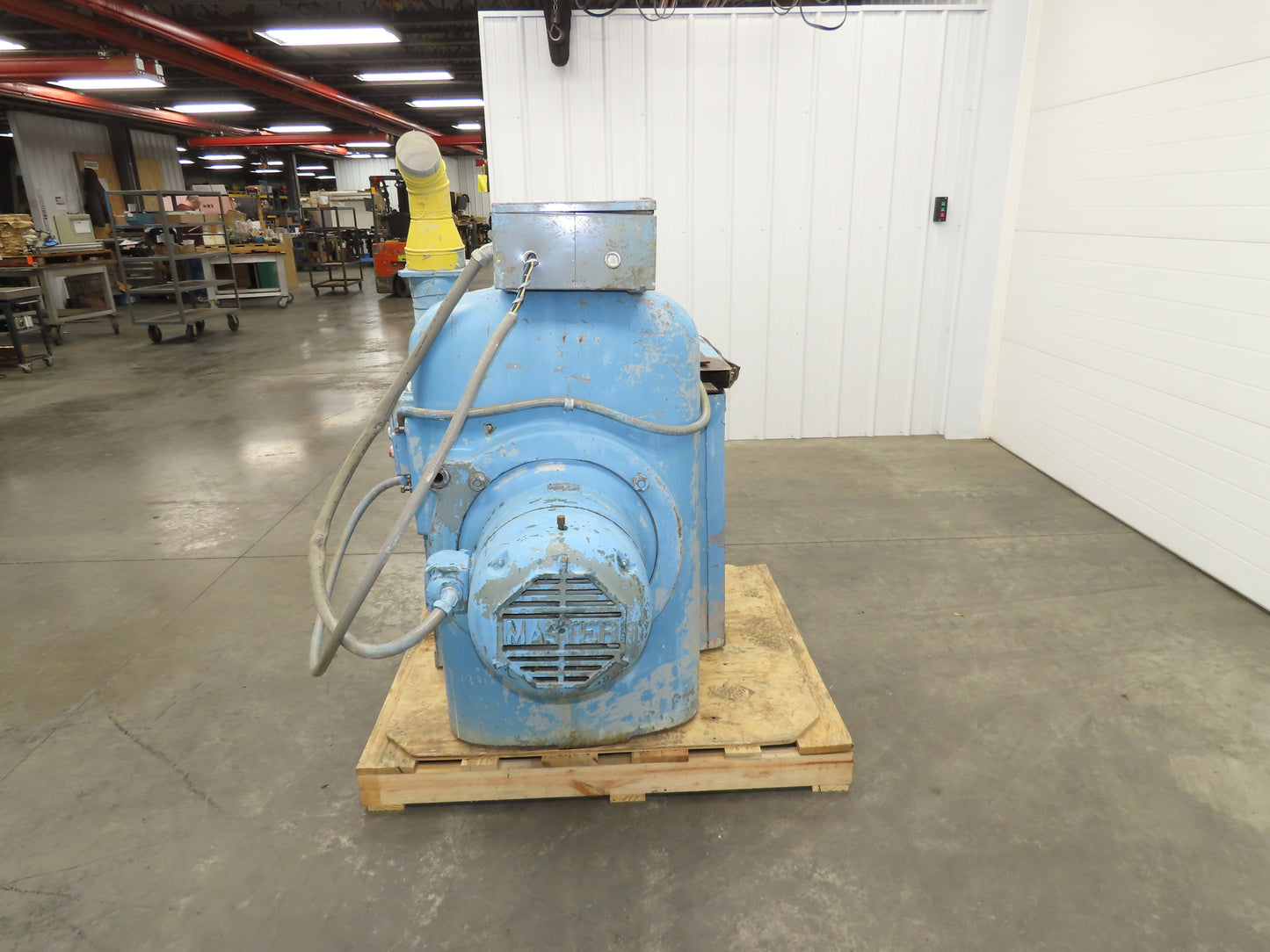 Industrial Mixer 75 Gallon Dual Impeller Master 5 Hp 220V 3Ph Gearbox Drive