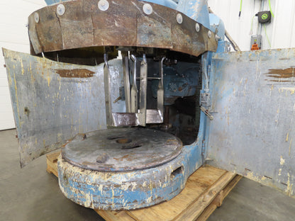 Industrial Mixer 75 Gallon Dual Impeller Master 5 Hp 220V 3Ph Gearbox Drive