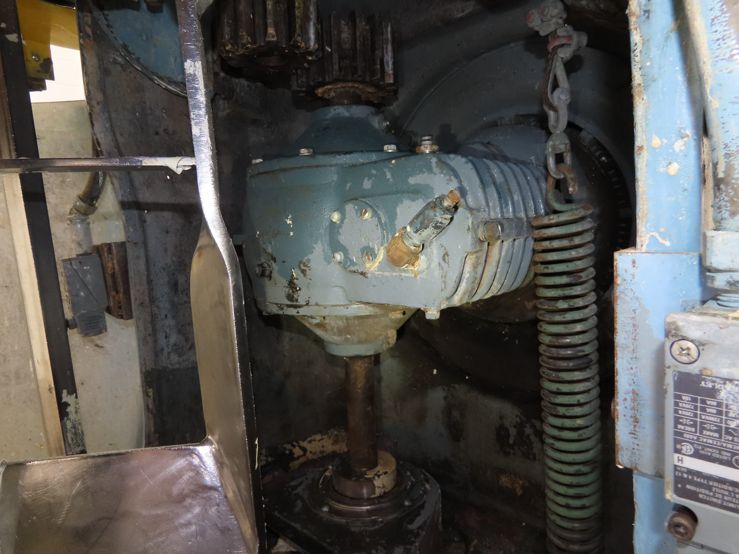 Industrial Mixer 75 Gallon Dual Impeller Master 5 Hp 220V 3Ph Gearbox Drive