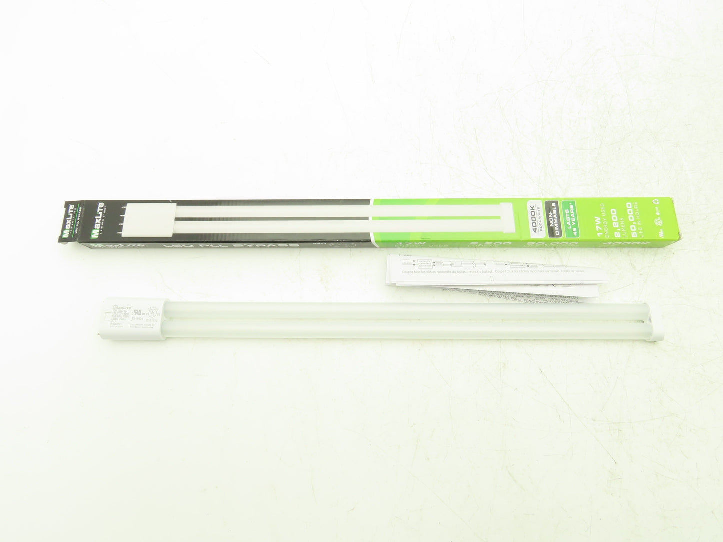 Maxlite 17PLLB40-CG Light LED Bulb 22" 2200 Lumen 17W 120-277V 4000K Lot Of 10