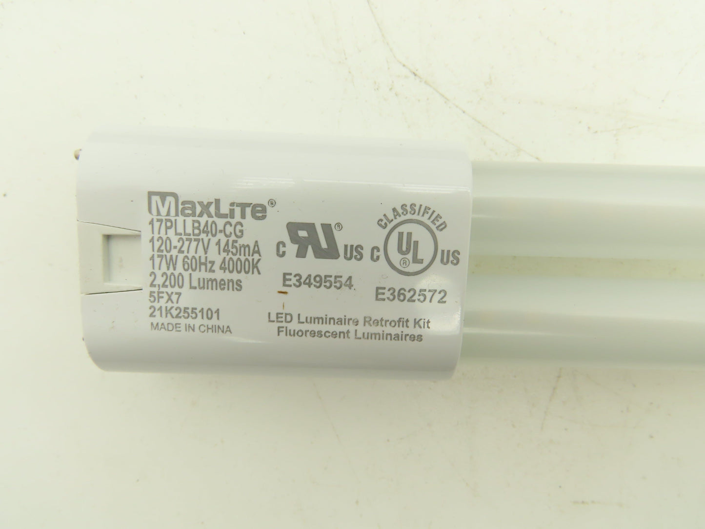 Maxlite 17PLLB40-CG Light LED Bulb 22" 2200 Lumen 17W 120-277V 4000K Lot Of 10