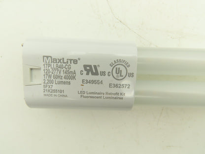 Maxlite 17PLLB40-CG Light LED Bulb 22" 2200 Lumen 17W 120-277V 4000K Lot Of 10