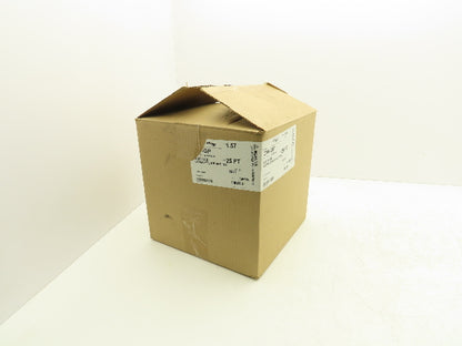 Flexaust 1030157000 1.57"x 25' Urethane Wire Flex Hose Air Dust Fume Vac Black